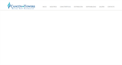 Desktop Screenshot of cancuntowers.com